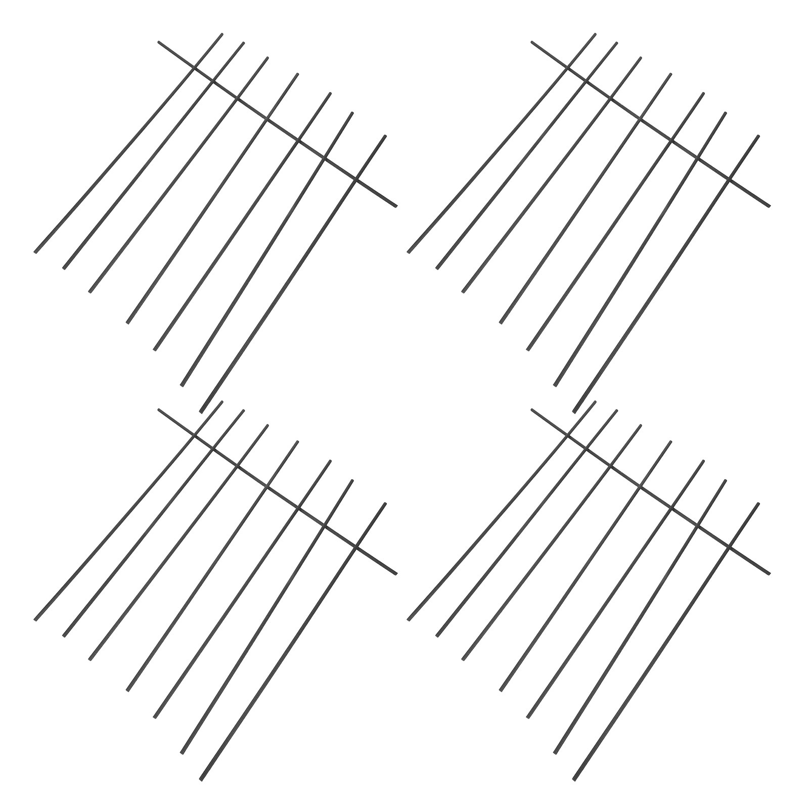 Home Office Bathroom - 100Pcs Fibre Reed Diffuser Sticks Black