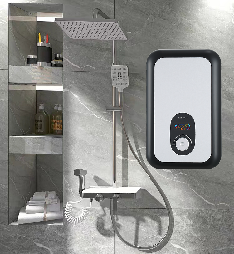 Home Bathroom Geyser - 220V 5.5KW Smart Fast Heating Instant