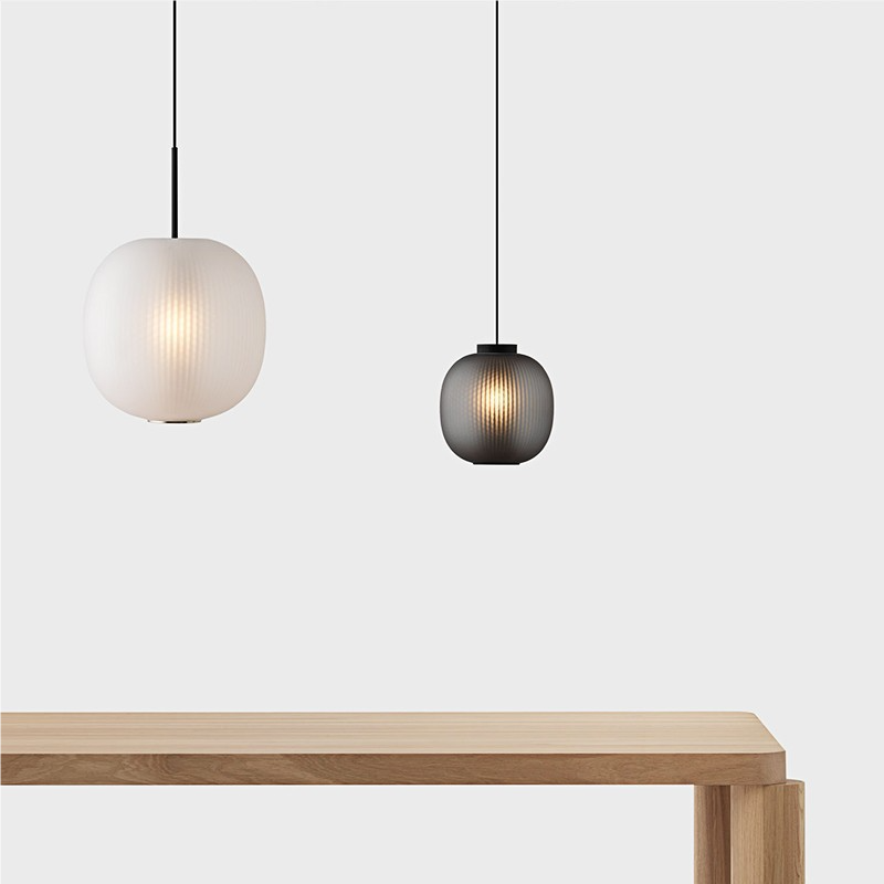 Home Bathroom Design Simple - Simple Matte E27 Glass Pendant Light