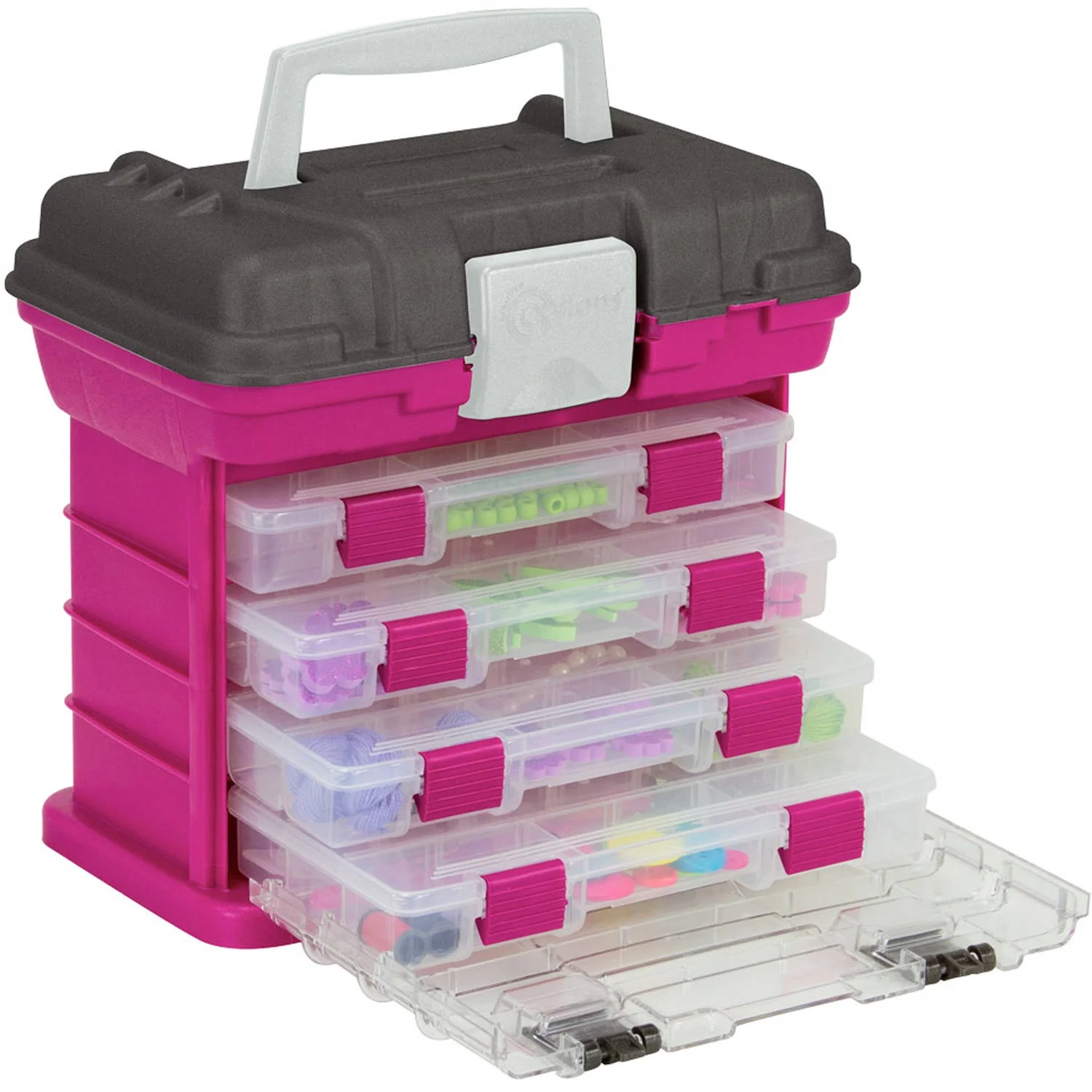 Home Office Bathroom - White Small Rack Storage System, Multi-Tier