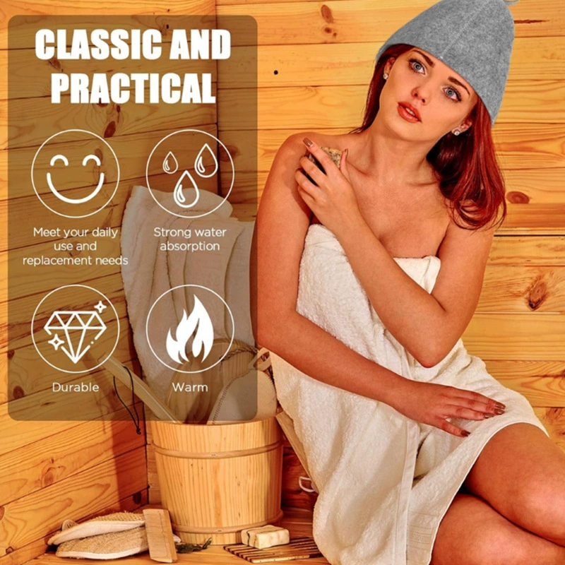 Sauna Hats, Sauna Caps Sauna H - Home Bathroom Sauna avis et prix