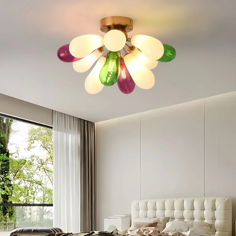 Modern Eggplant Design Colored - Home Bathroom Lighting Design avis et prix