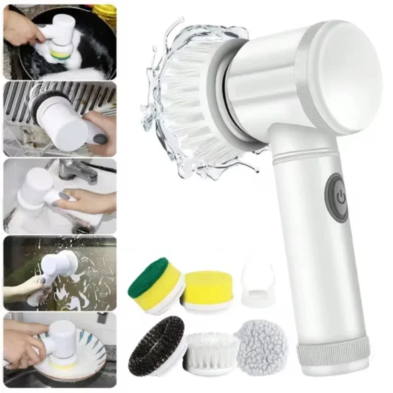 5 in1 Electric Spin Scrubber,  - Home Bathroom Cleaner avis et prix