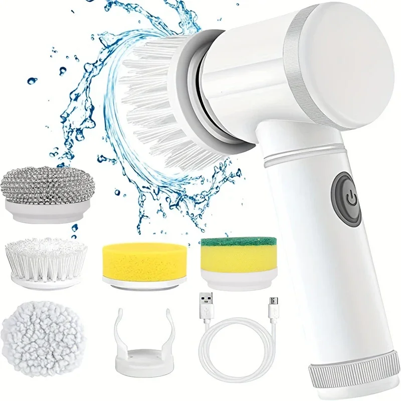 5 in1 Electric Spin Scrubber,  - Home Bathroom Cleaner avis et prix