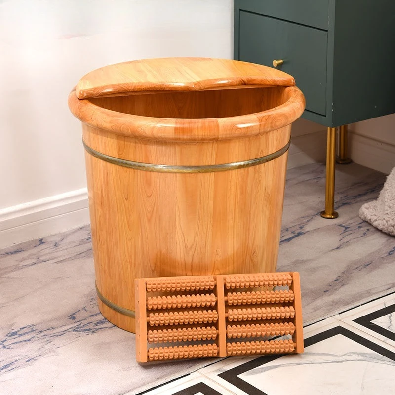 Solid Cedar Wood Foot Soak Tub - Home Bathroom Sauna avis et prix