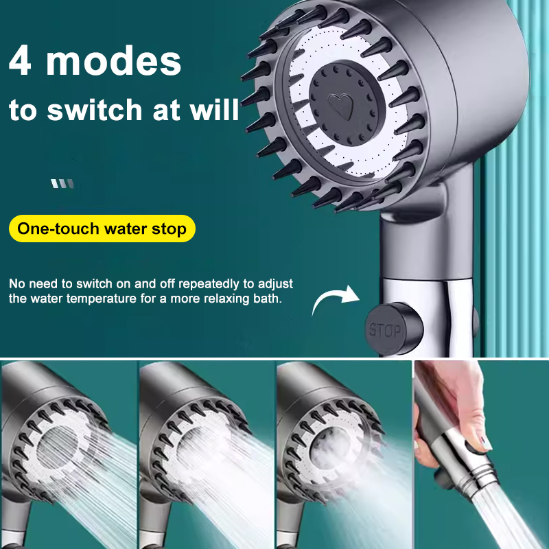 3 Modes Shower Head High Press - Bathroom Home Improvement avis et prix