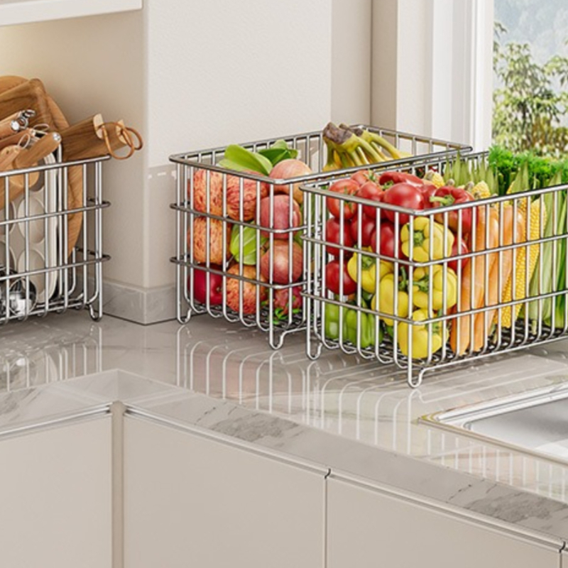 304 Stainless Steel Storage Ba - Home Essentials Bathroom Organizer avis et prix