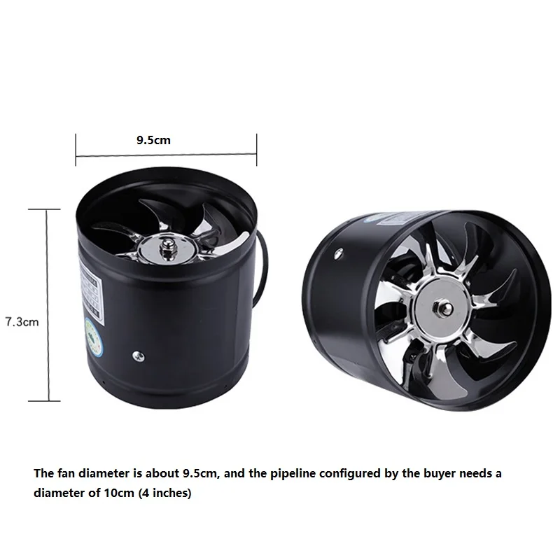 4 Inch Fan Air Ventilator For  - Home Bathroom Extractor Fan avis et prix
