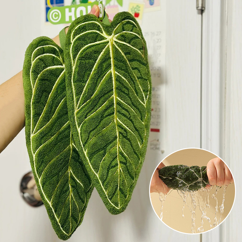 1PC Hot Plant Hand Towel Clean - Home Bathroom Cleaner avis et prix
