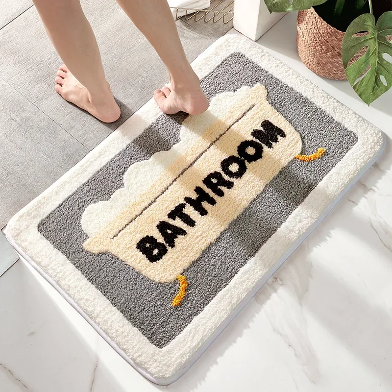 Bath Mat Non Slip Soft Faux Wo - Zara Home Bathroom Mat avis et prix
