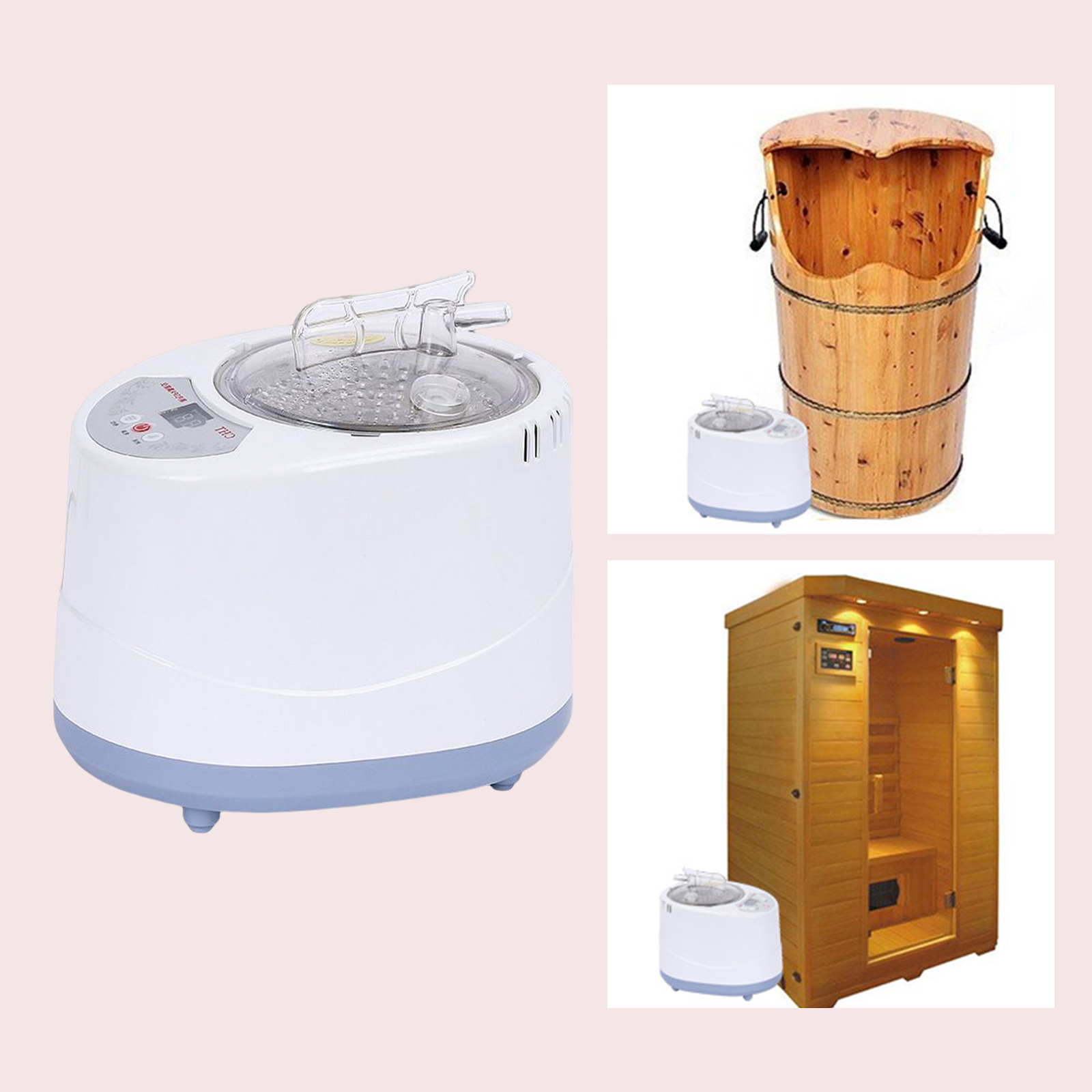 3L Sauna Steamer Pot Sauna Ste - Home Bathroom Sauna avis et prix