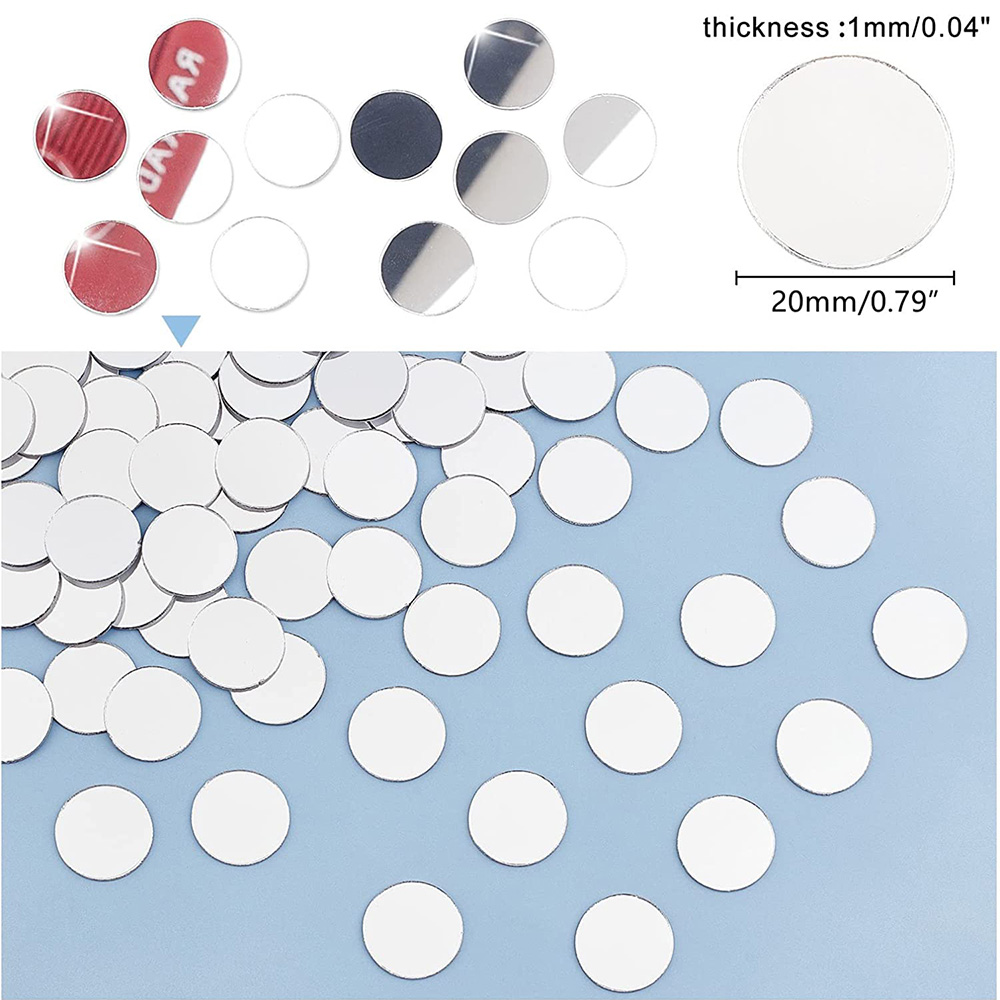 50PCS Round Mini Mosaic Tiles  - Home Bathroom Tiles avis et prix
