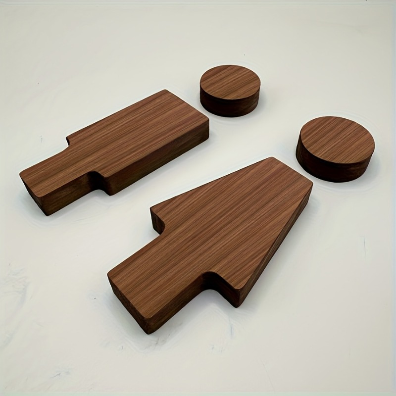 2PCS Wooden Bathroom Sign for  - Home Office Bathroom avis et prix
