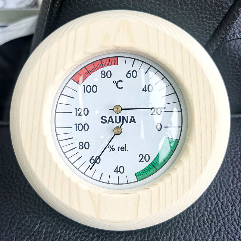 Wall Hung Thermo-Hygrometer Sa - Home Bathroom Sauna avis et prix