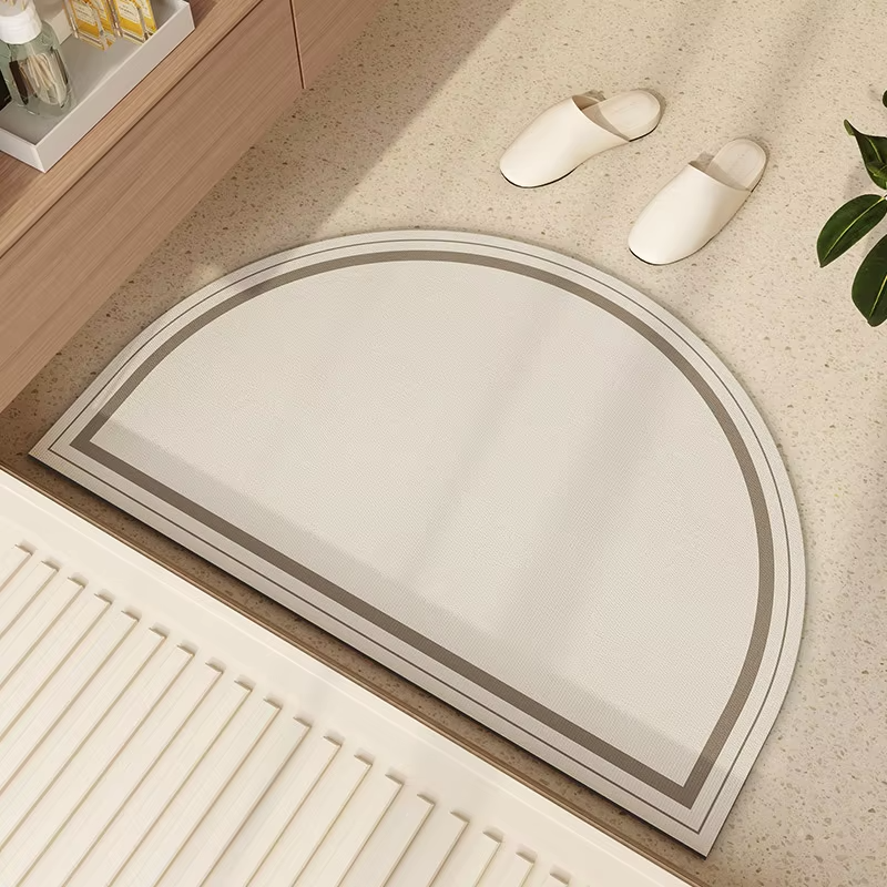 VIKAMA Semicircular bathroom f - Zara Home Bathroom Mat avis et prix