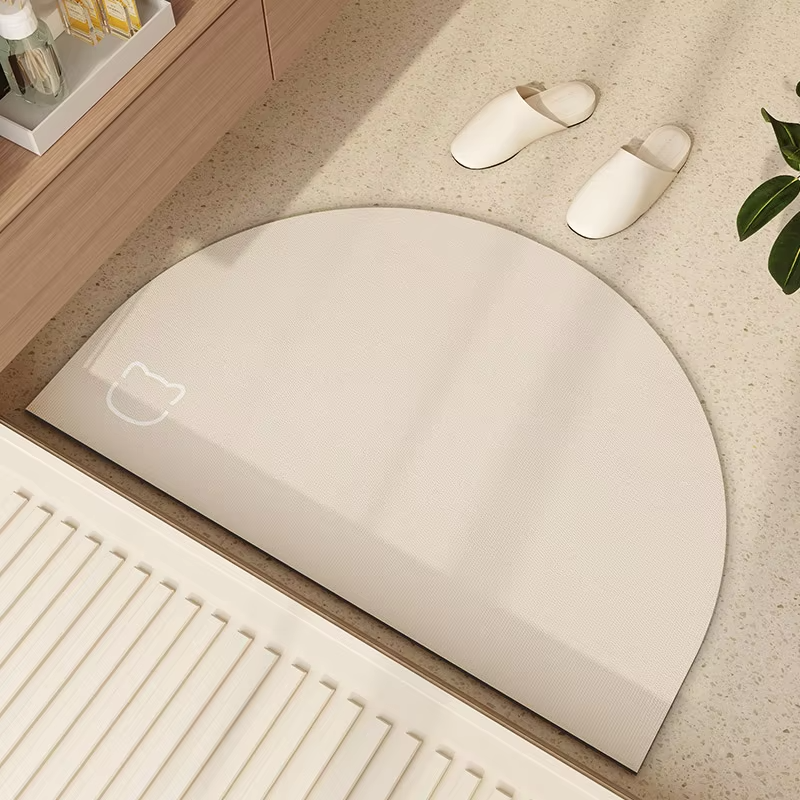 VIKAMA Semicircular bathroom f - Zara Home Bathroom Mat avis et prix