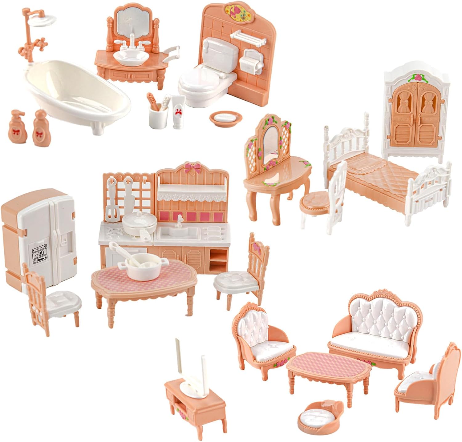 Dollhouse Furniture Set Access - Zara Home Bathroom Accessories avis et prix