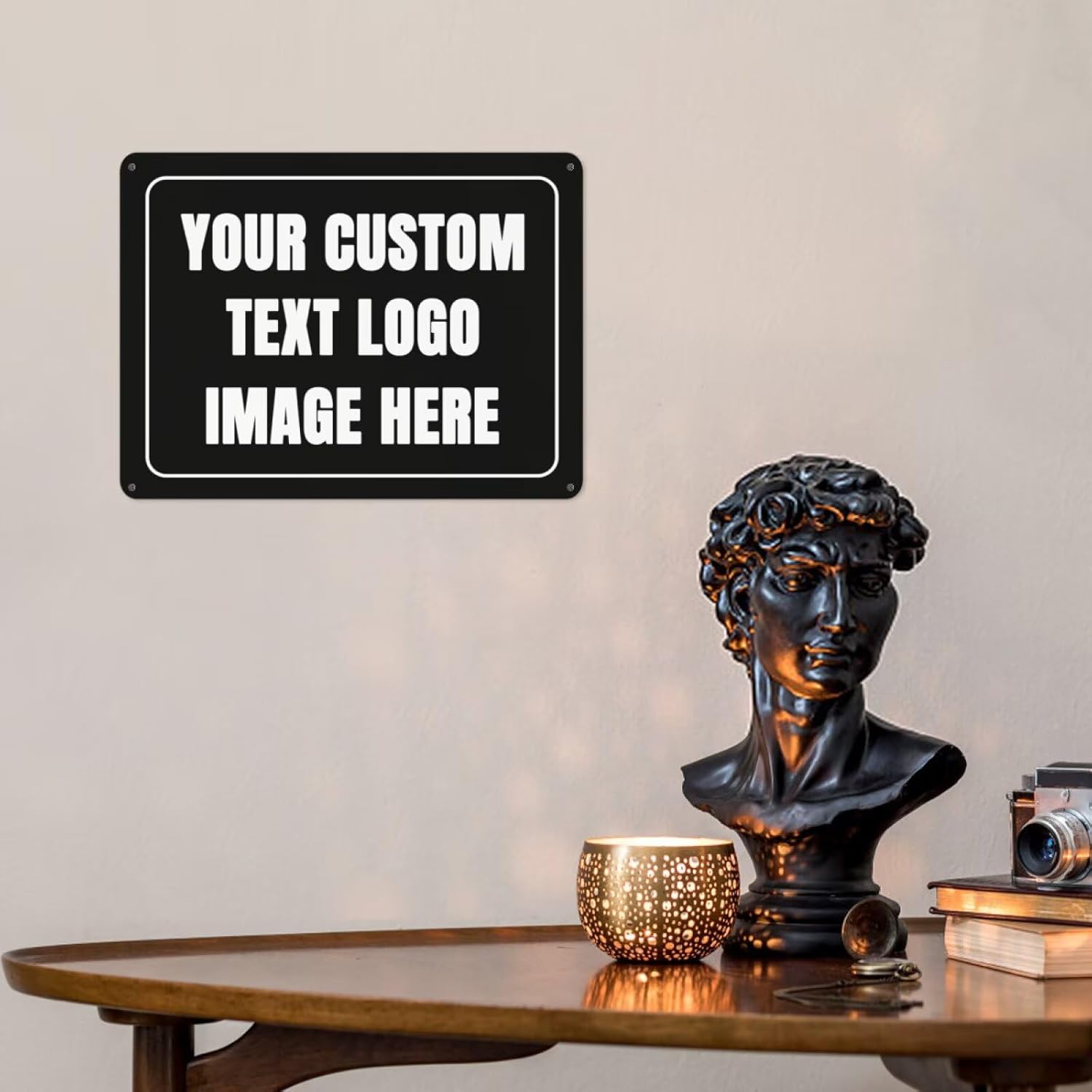 Custom Sign Personalized Metal - Home Office Bathroom avis et prix