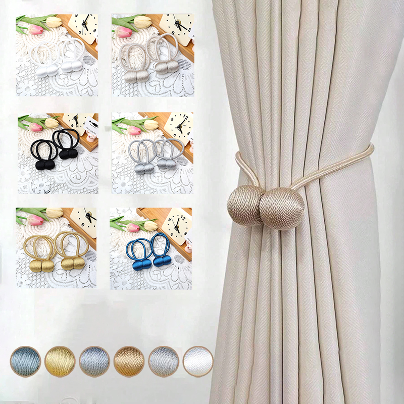 2pcs/pair Magnetic Curtain Tie - Zara Home Bathroom Accessories avis et prix