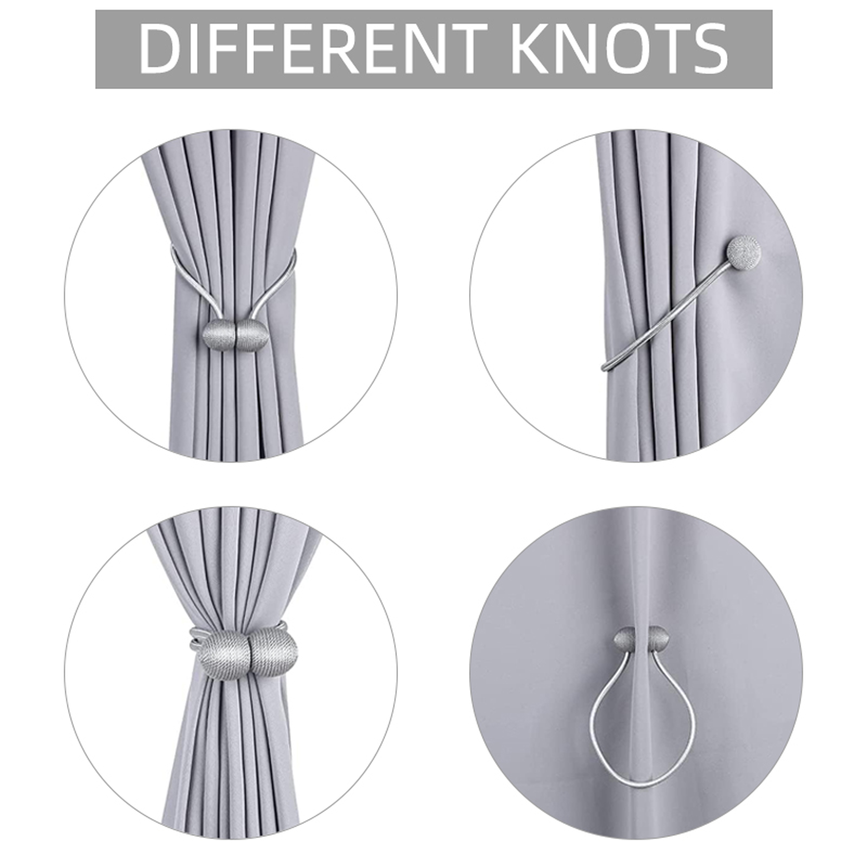 2pcs/pair Magnetic Curtain Tie - Zara Home Bathroom Accessories avis et prix