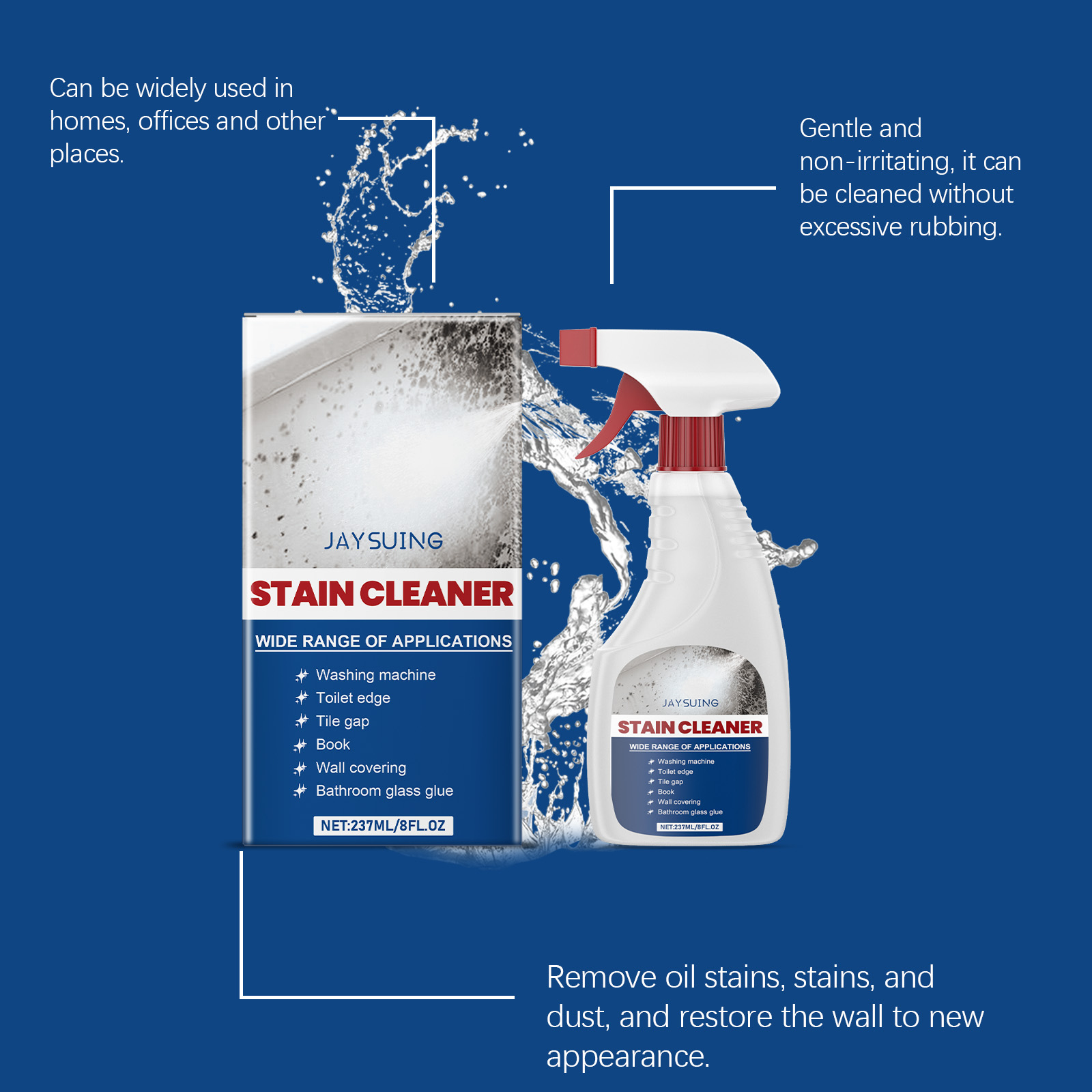 Jaysuing Wall Stain Removal Sp - Home Bathroom Cleaner avis et prix