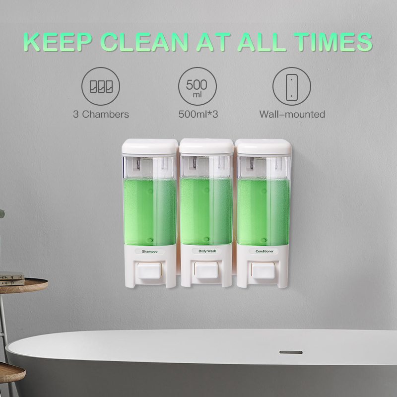 SVAVO Liquid Soap Dispenser Wa - Home Bathroom Wall Soap Dispenser avis et prix