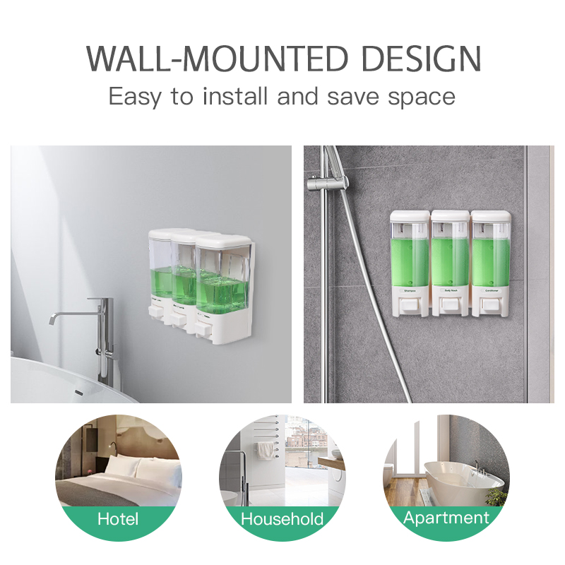 SVAVO Liquid Soap Dispenser Wa - Home Bathroom Wall Soap Dispenser avis et prix