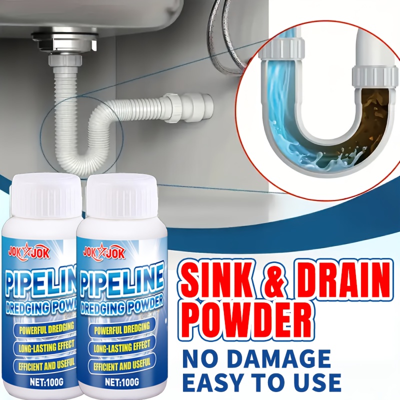 Powerful Drain Cleaner Powder, - Home Bathroom Cleaner avis et prix