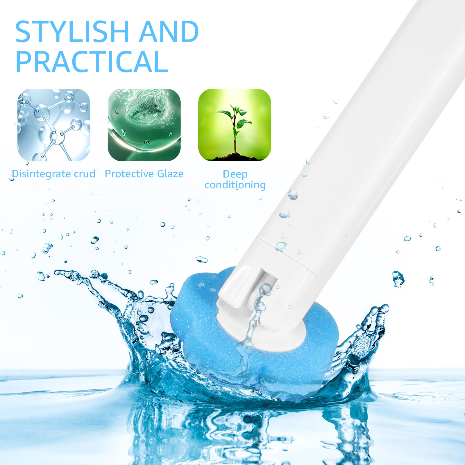 Toilet Brush and Holder Set wi - Home Bathroom Cleaner avis et prix