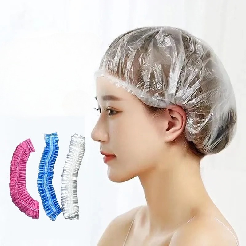 50Pcs Disposable Shower Cap Co - Home Bathroom Sauna avis et prix