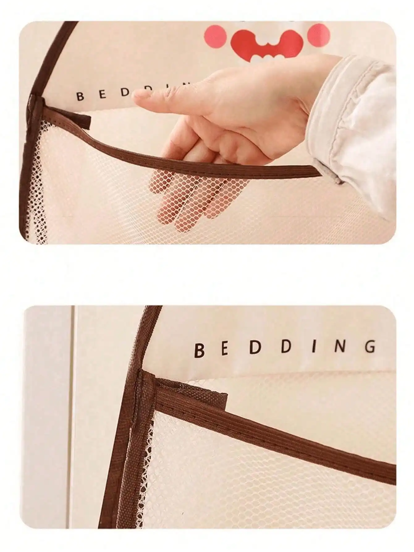 4pcs Hanging Mesh Storage Bags - Home Essentials Bathroom Organizer avis et prix