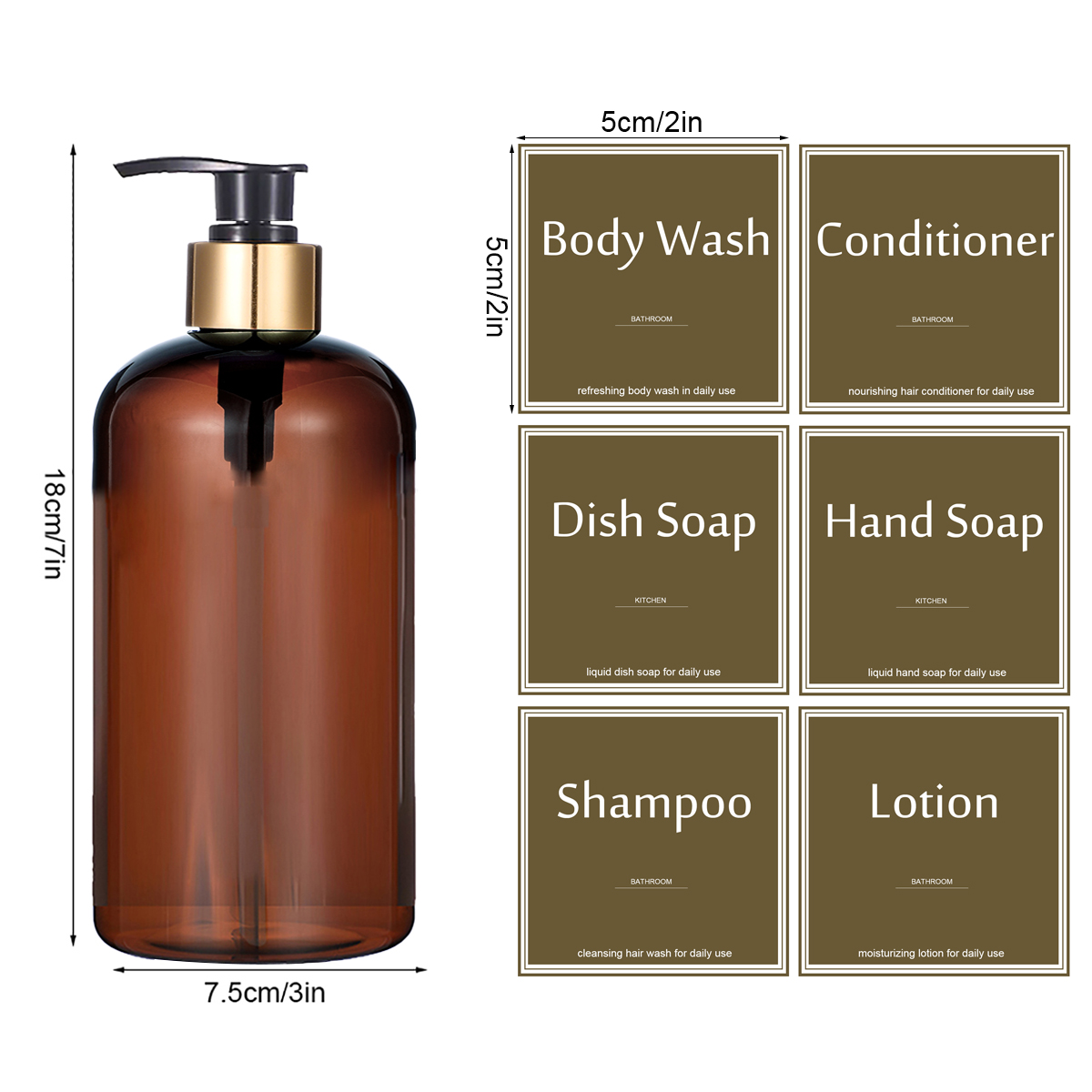 Gold Pump Soap Dispenser Bottl - Soap Dispenser Pump avis et prix