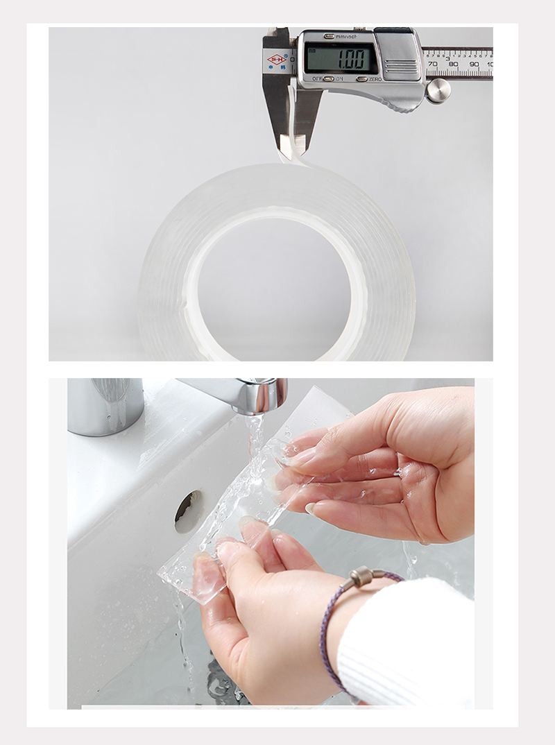 Transparent Double Sided Tape  - Home Bathroom Tiles avis et prix