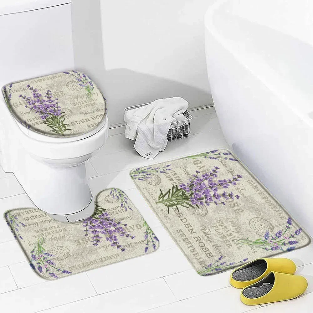 Purple Lavender Bath Mat Set N - Zara Home Bathroom Mat avis et prix