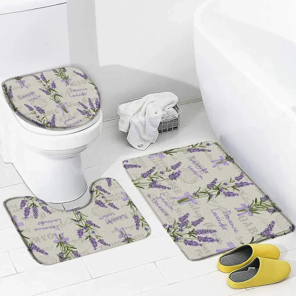 Purple Lavender Bath Mat Set N - Zara Home Bathroom Mat avis et prix