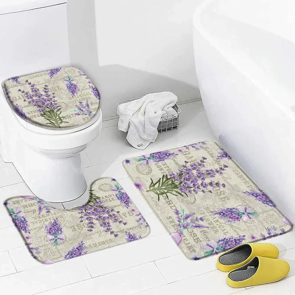 Purple Lavender Bath Mat Set N - Zara Home Bathroom Mat avis et prix