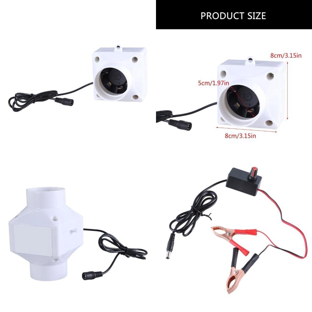 652F 12V Exhaust Fan Home Quie - Home Bathroom Extractor Fan avis et prix