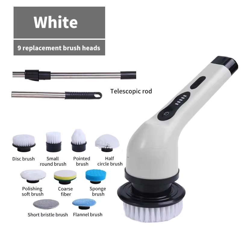 9-in-1 Electric Cleaning Brush - Home Bathroom Cleaner avis et prix