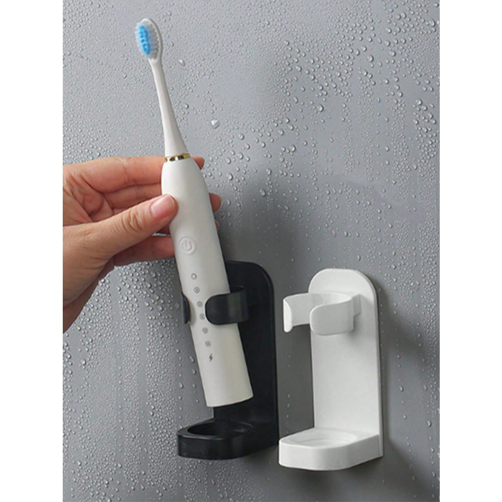 1pc No Drill Electric Toothbru - Home Essentials Bathroom Organizer avis et prix
