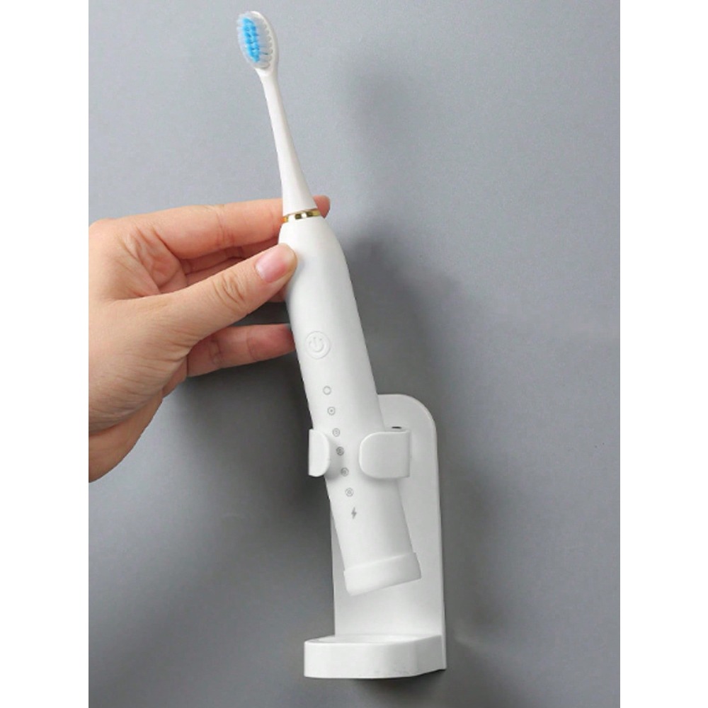 1pc No Drill Electric Toothbru - Home Essentials Bathroom Organizer avis et prix