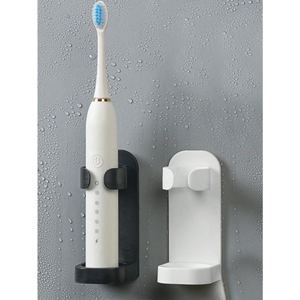 1pc No Drill Electric Toothbru - Home Essentials Bathroom Organizer avis et prix