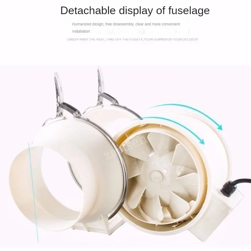 4/5/6 inch 110-220V Exhaust Fa - Home Bathroom Extractor Fan avis et prix