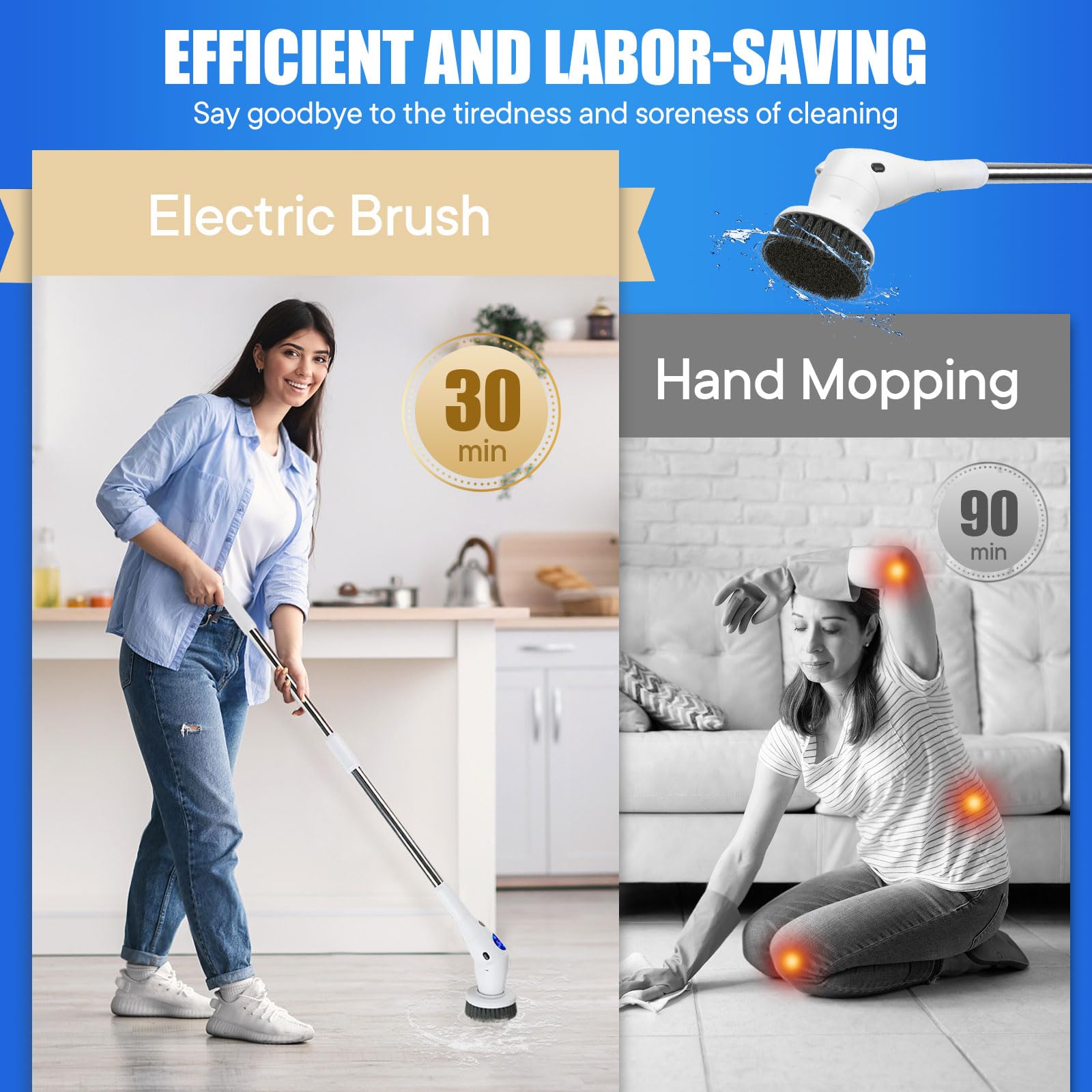 Electric Spin Scrubber Cleanin - Home Bathroom Cleaner avis et prix