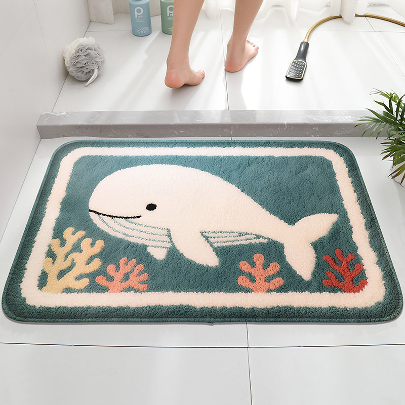 Turtle bathroom anti slip floo - Zara Home Bathroom Mat avis et prix