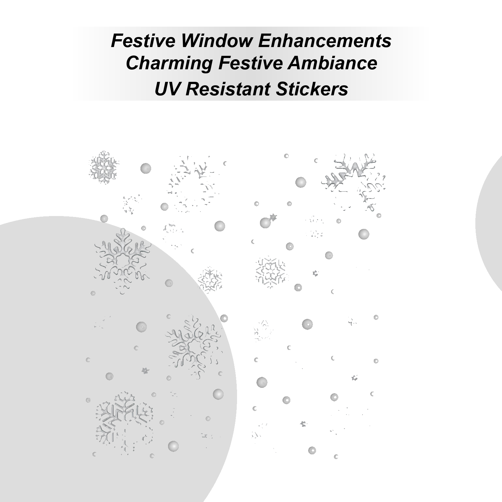 Holiday Window Clings Static R - Home Bathroom Tiles avis et prix