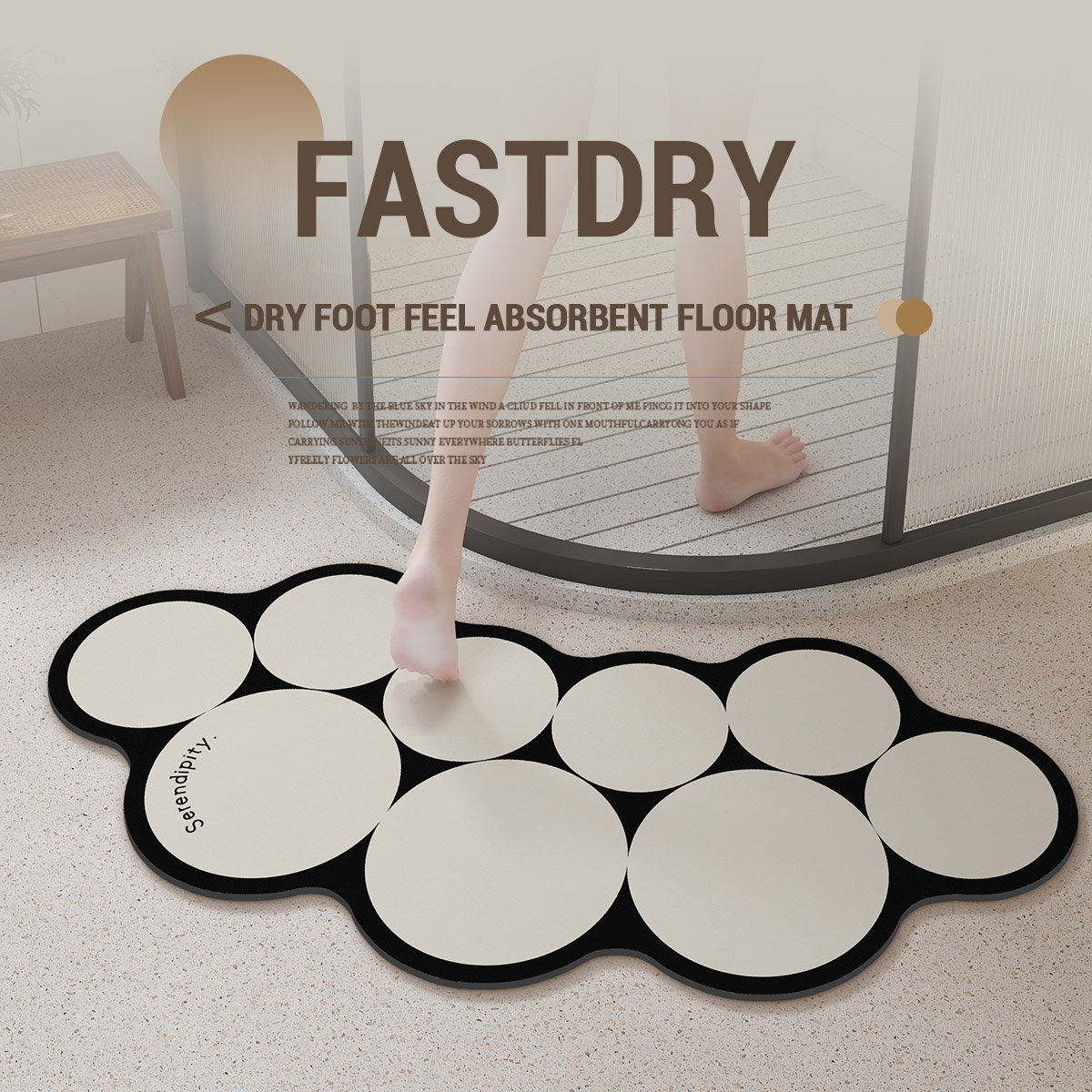 Diatomite Bath Mat Bathroom Ca - Zara Home Bathroom Mat avis et prix