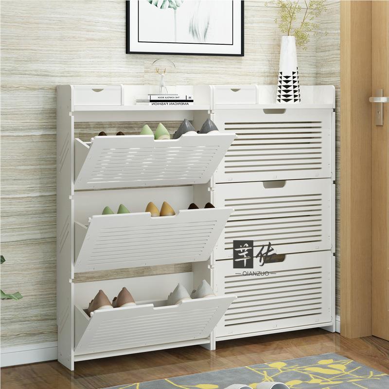 Ultra-Thin Doorway Shoe Rack M - Home Bathroom Design Simple avis et prix
