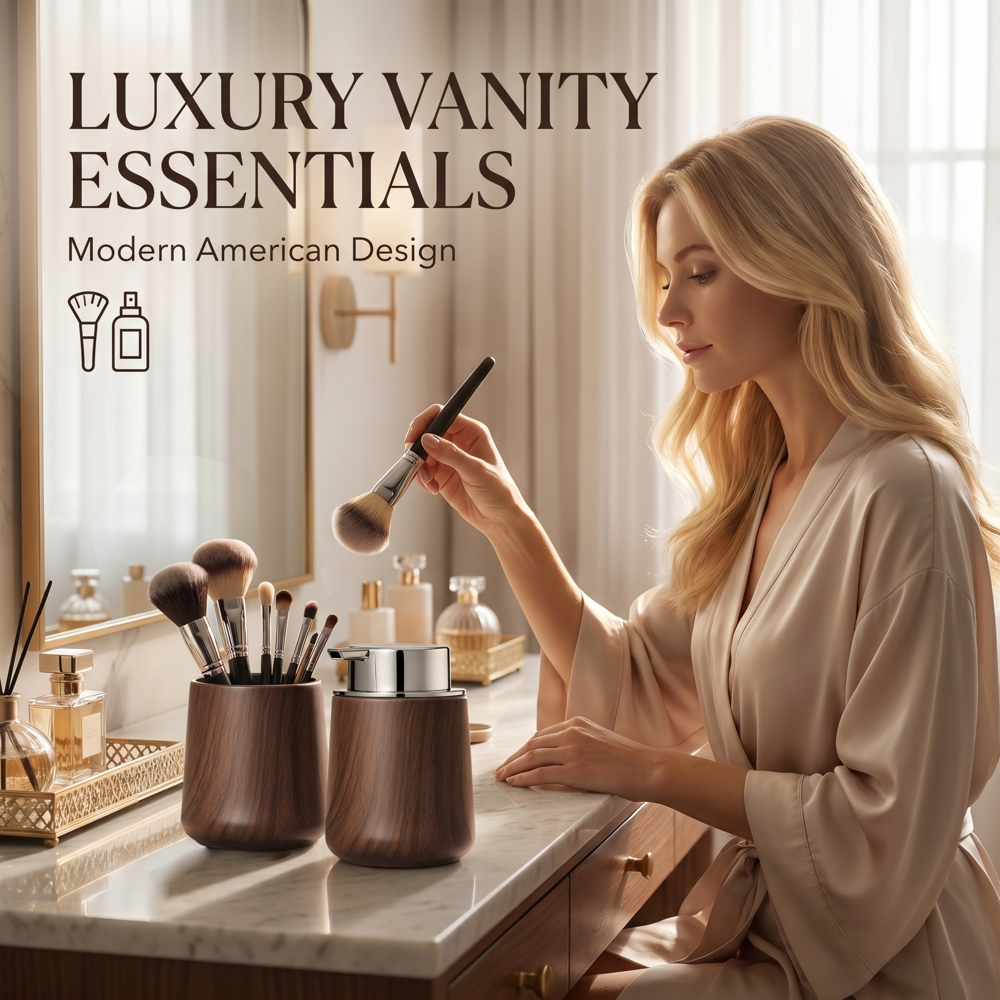 Elegant Hand Soap Dispenser an - Home Essentials Bathroom Organizer avis et prix
