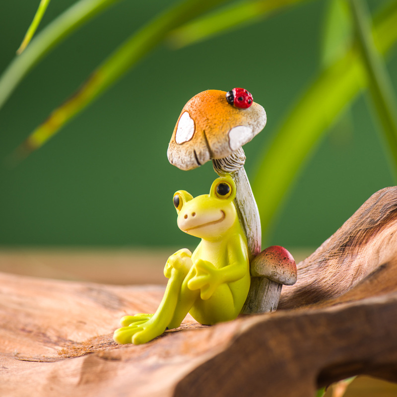 Resin Funny Frog Figurines For - Bathroom Home Improvement avis et prix