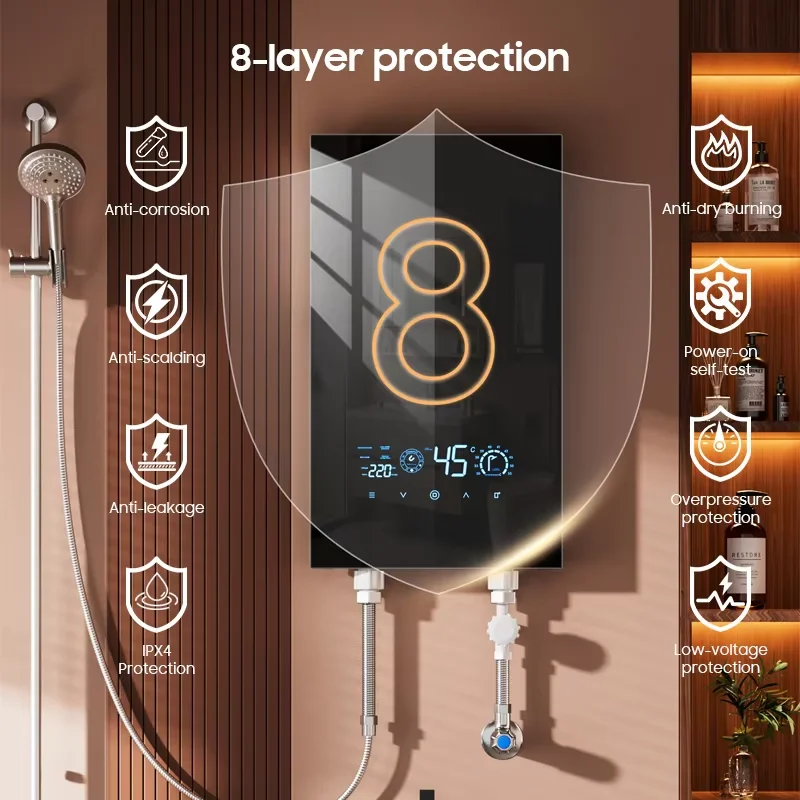 High Quality Home 8kW 12kW Sma - Home Bathroom Geyser avis et prix